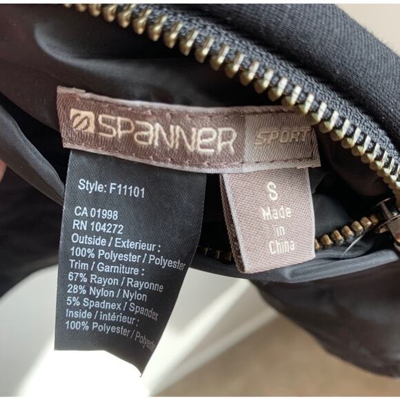 Spanner Sport black reversible zip up vest - Picture 5 of 5